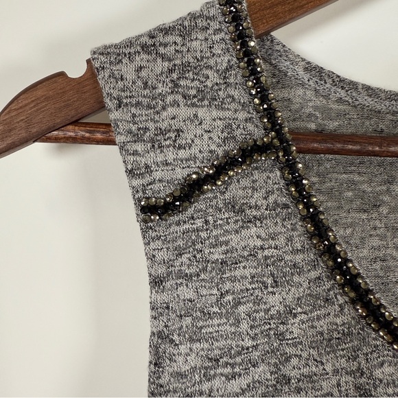 Juicy Couture Gray Tank Top with Beaded Neckline‎ - Picture 4 of 5